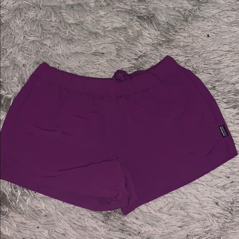 Patagonia purple shorts
